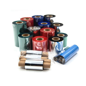 Manufacture direct sale heat thermal transfer ribbon apply for barcode printers in different specifications/colors